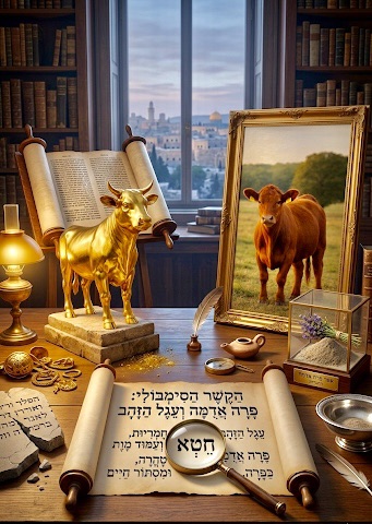 הקשר בין חטא העגל לבין פרה אדומה