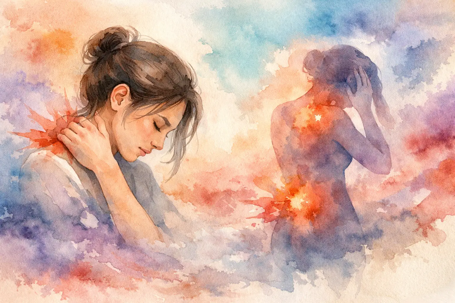 האם חרדה יוצרת כאב גופני? כן, ולא תמיד כך