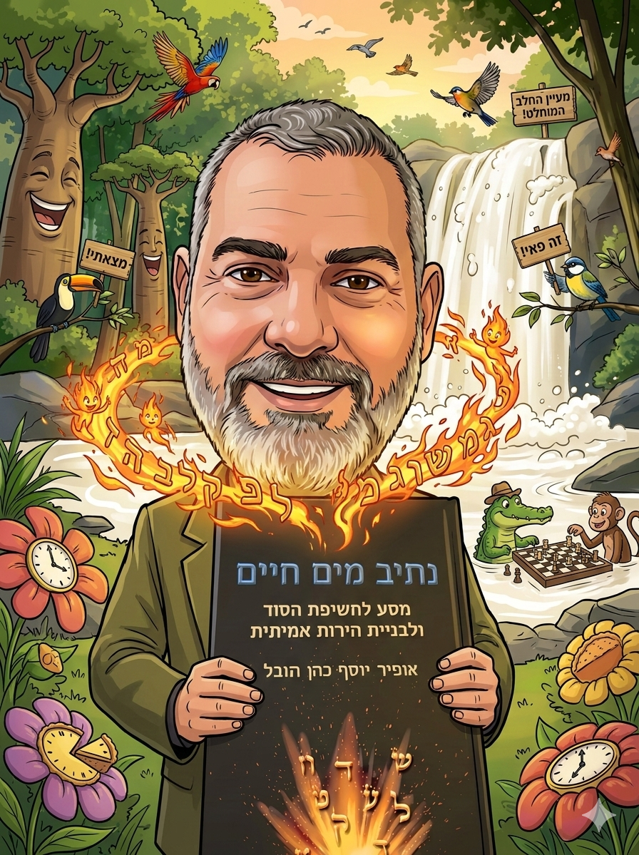 מִמְּרוֹץ הָאַדְרֶנָלִין אֶל הַמַּיִם החיים – הִנֵּנִי